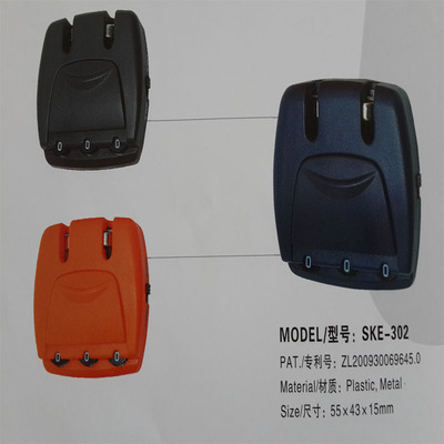 【厂家批发行李箱密码锁 箱包拉链数字密码锁 箱包密码锁 箱包配件】价格,厂家,图片,箱包锁,广州家旅箱包实业-